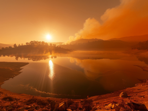 Study Reveals Widespread Impact of Wildfire Smoke on North American Lakes